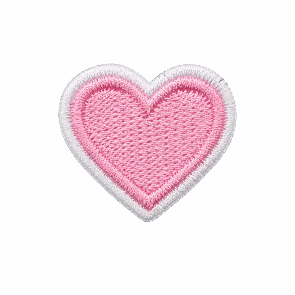 Hjerte Rosa - Strykbart tøymerke