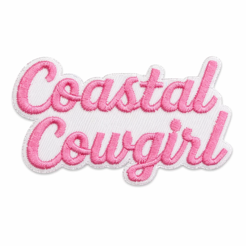 Coastal Cowgirl Rosa - Strykbart tøymerke
