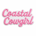 Coastal Cowgirl Rosa - Strykbart tøymerke