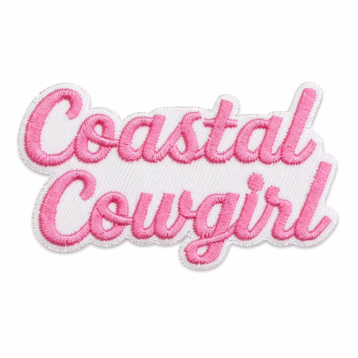 Coastal Cowgirl Rosa - Strykbart tøymerke