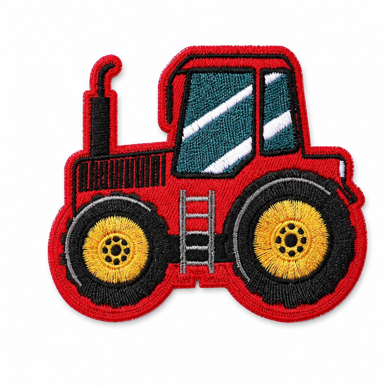 Traktor Rød - Strykbart tøymerke