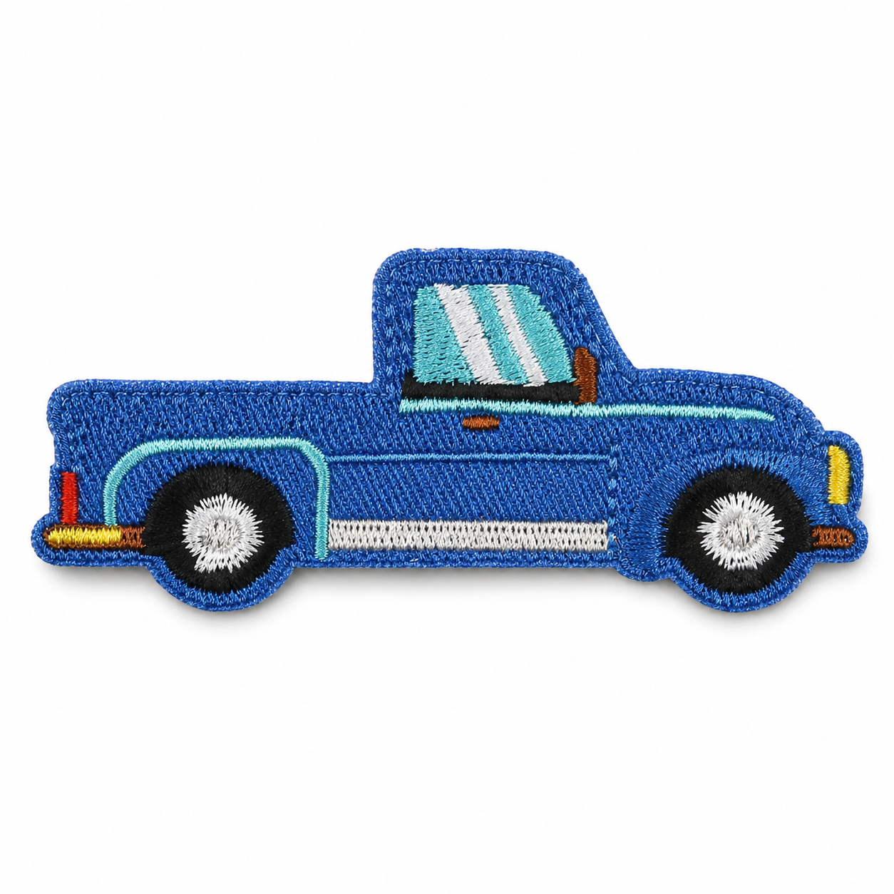 Pickup Blå - Strykbart tøymerke