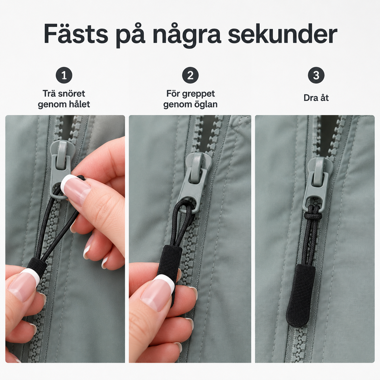 Glidelåshanker for bedre grep – 10-pakk