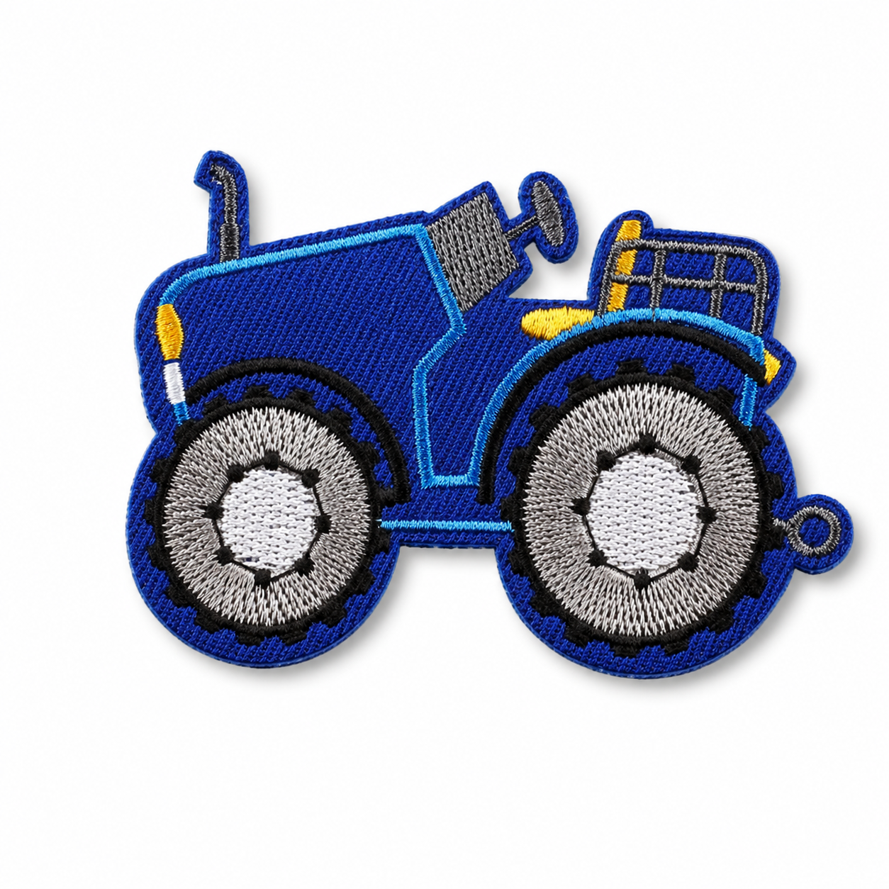 Traktor Blå - Strykbart tøymerke